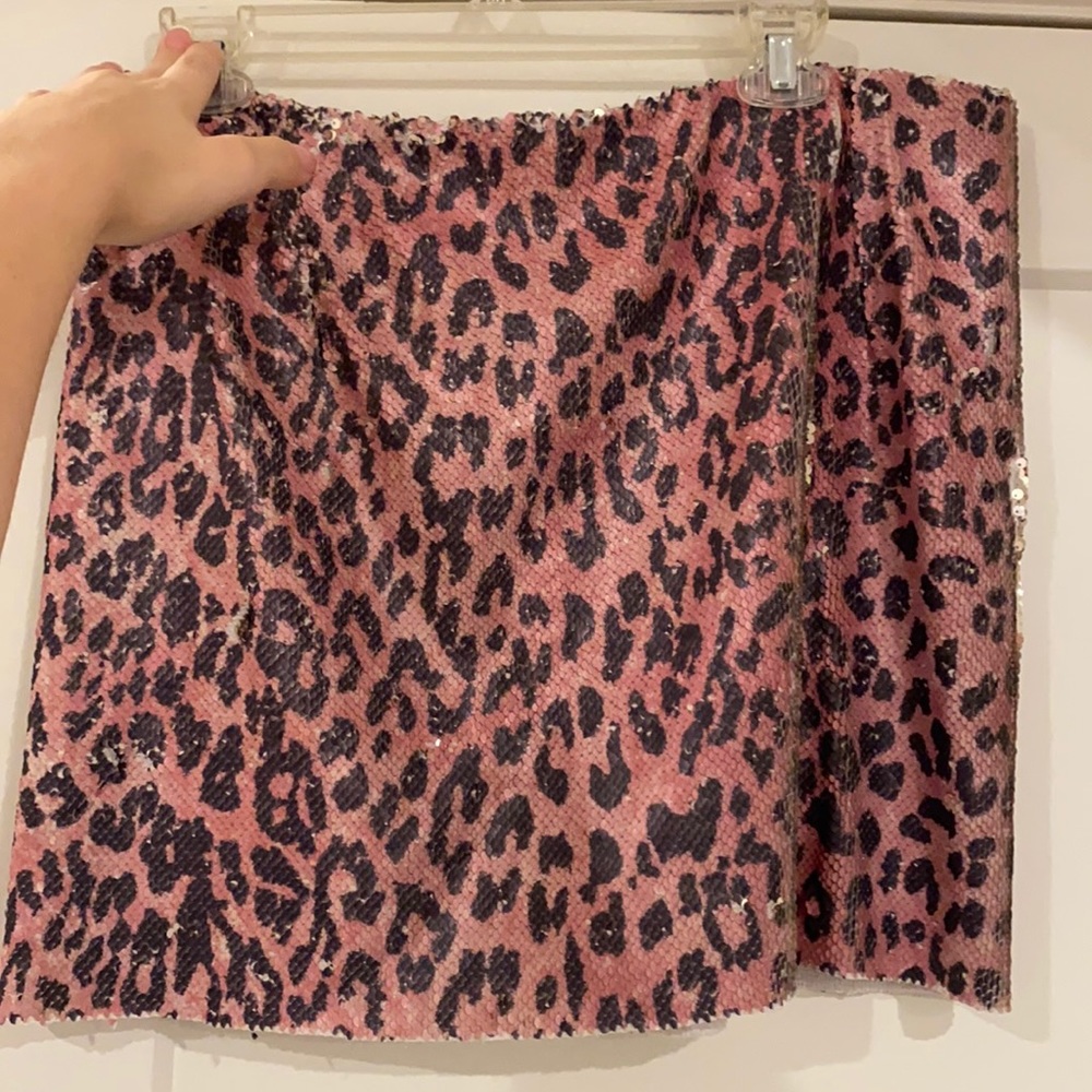 Free People sequin skirt
